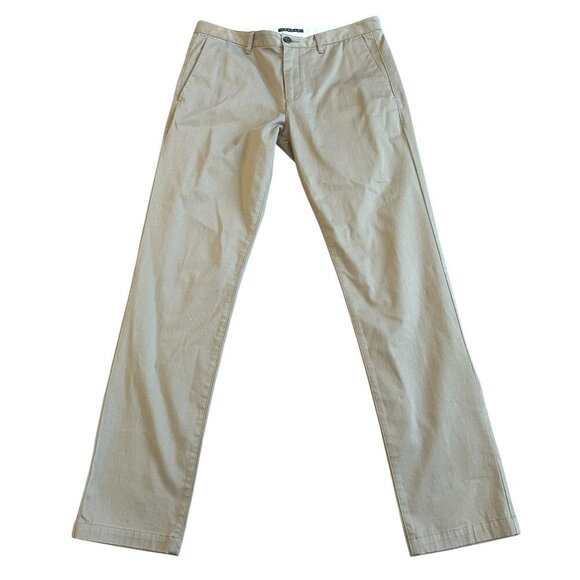 Theory Classic Khaki Pants Straight Leg Office Golf Casual Size 32 x 32 Men's - Picture 1 of 9